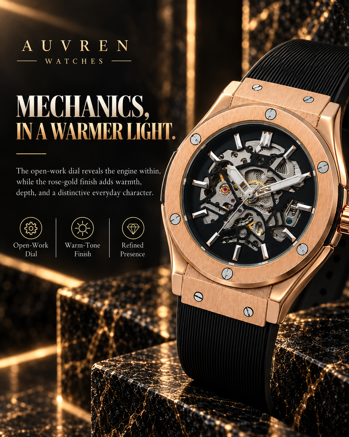 AUVREN VELOR Rose