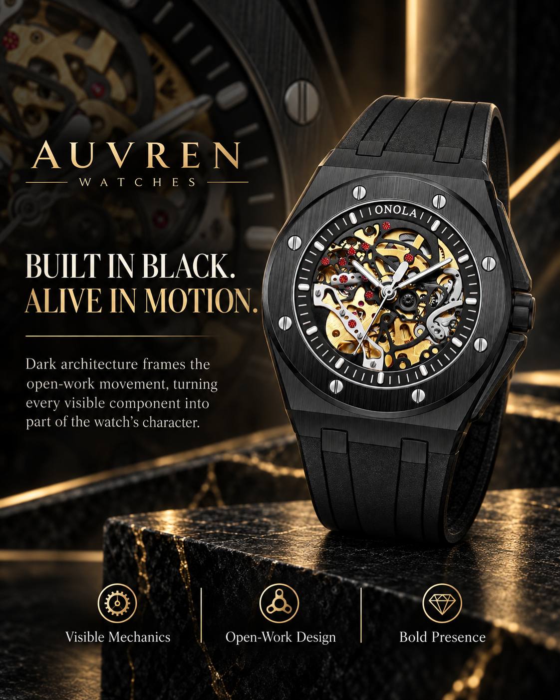 AUVREN VANTA Obsidian